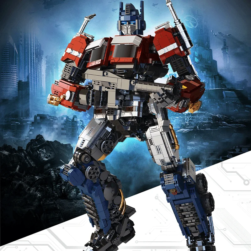 

Новинка 3000 + шт. техническая трансформация кино война Робот Модель игрушки строительные блоки кирпичи подарок на день рождения для детей MOC