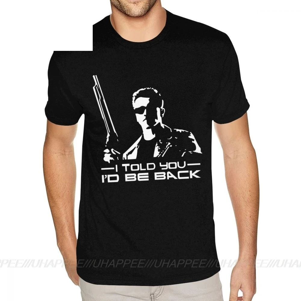 

Забавные футболки Terminator Genisys, Арнольд, Шварценеггер, научная фантастика, фильмы, футболки для мужчин с коротким рукавом, ультрахлопковые черные футболки