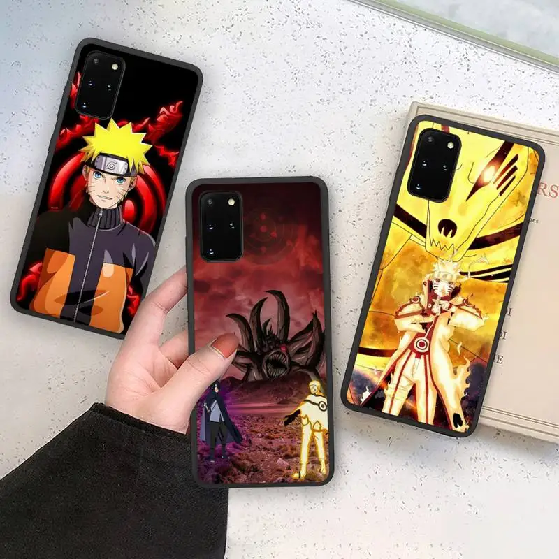 

Anime Naruto Uzumaki Phone Case Soft For Samsung Galaxy Note20 ultra 7 8 9 10 Plus lite M21 M31S M30S M51 Cover