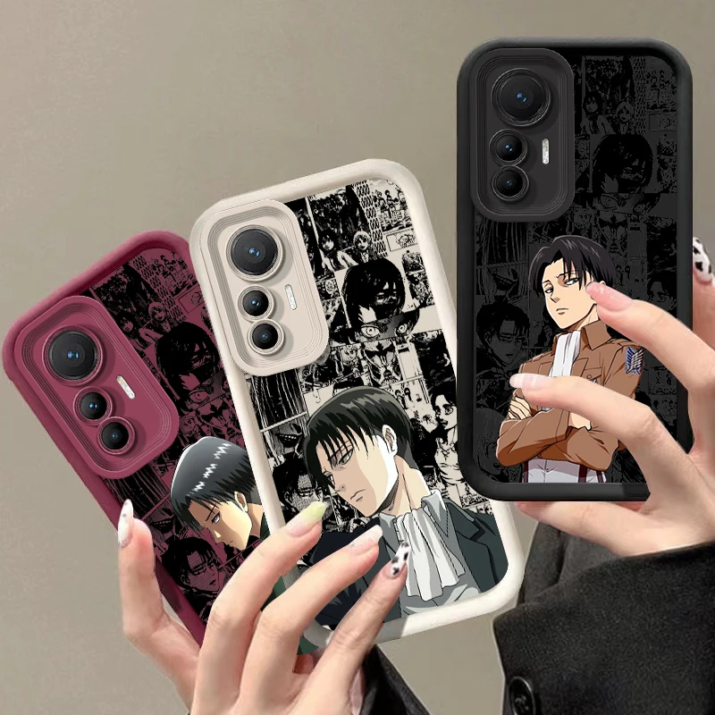 Искусство аниме атаки на титанов для Xiao POCO 12T 11 F2 F3GT F4 F5 X X4 X5 M3 14 Pro GT 4G фотовспышка