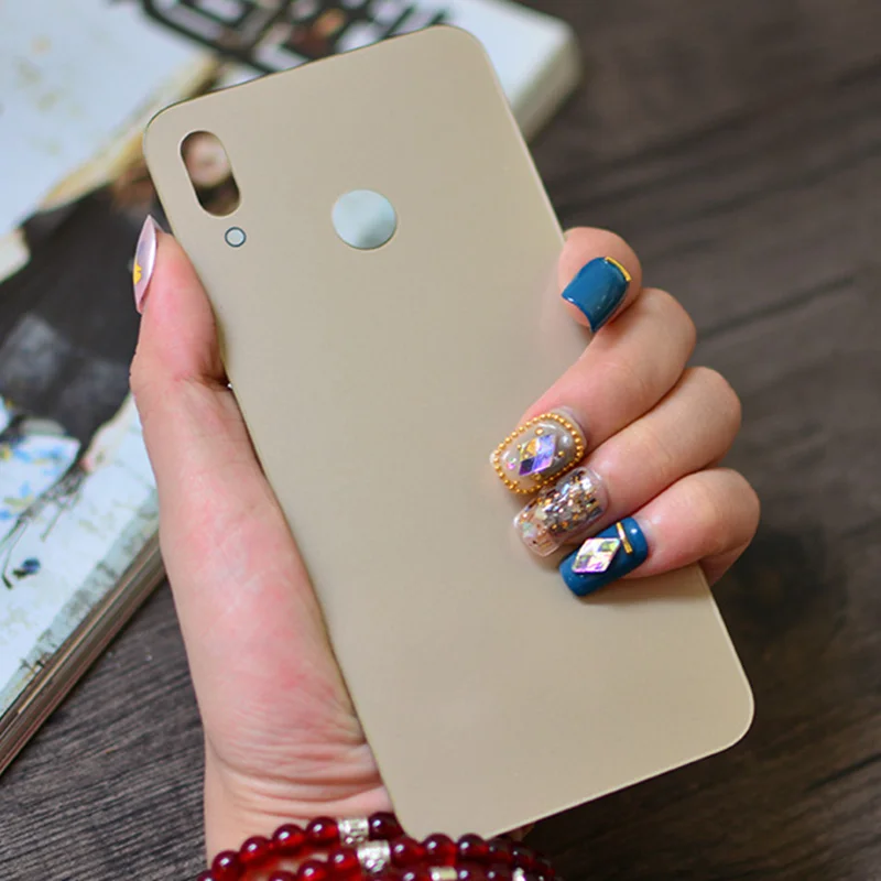 Прозрачная Задняя стеклянная крышка для Huawei P20 Lite Крышка батарейного отсека