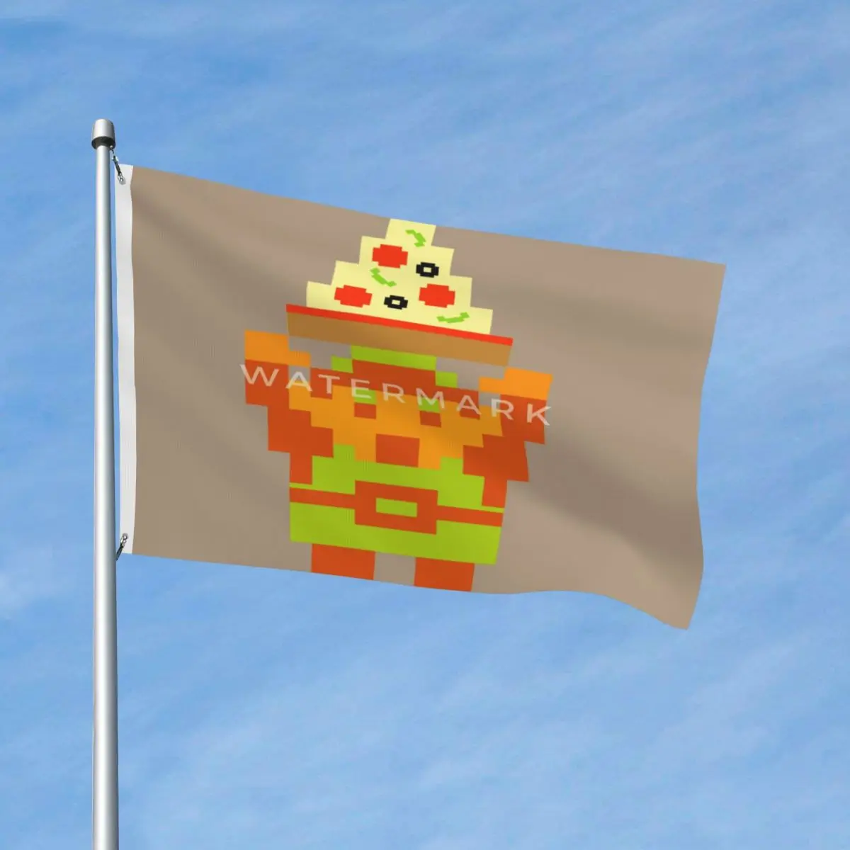 

Винтажная декоративная яркая Цветочная пицца