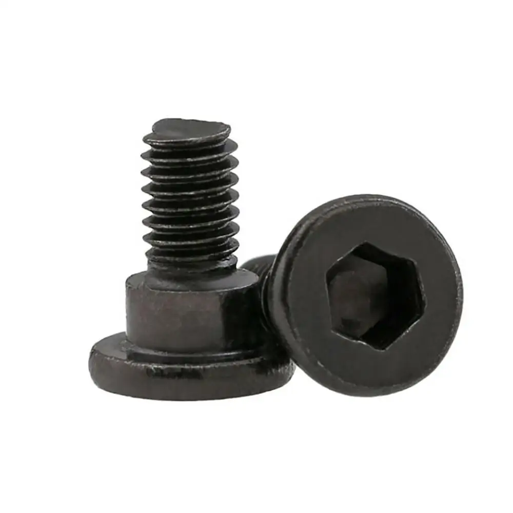 

M2.5 M3 Black Hex Socket Shoulder Screw Hexagon Small Plug Model Positioning Bolt Step Plate Set Screw Standard Parts Grade 12.9