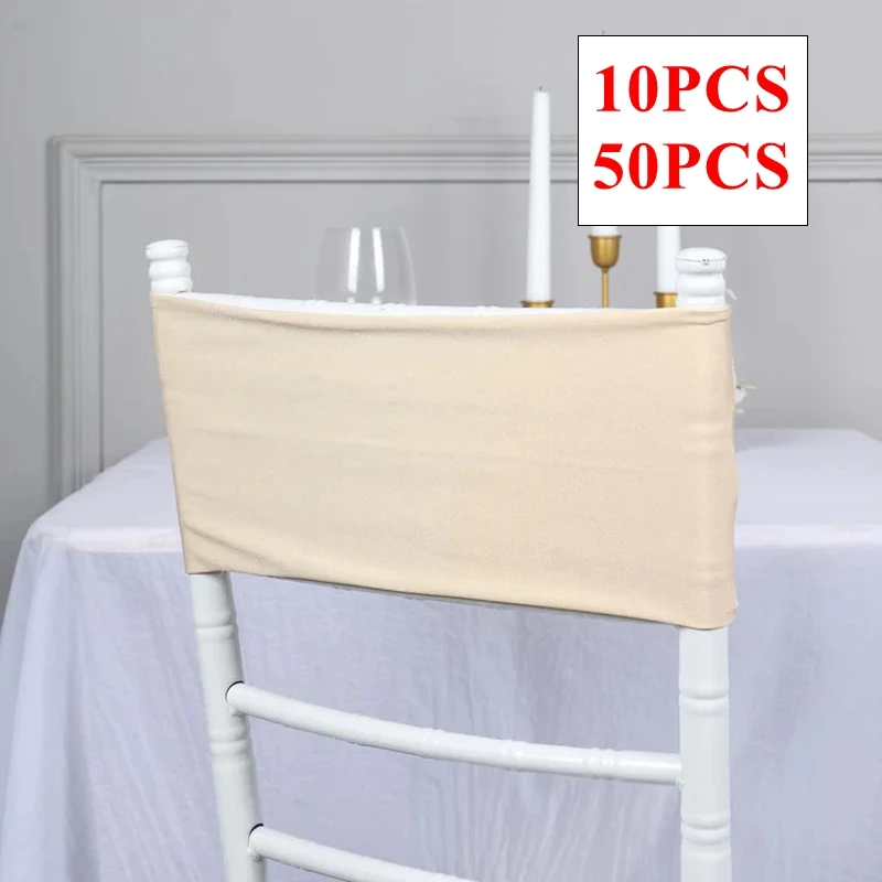 

Повязка на стул, двухслойная лайкра, спандекс, с бантом