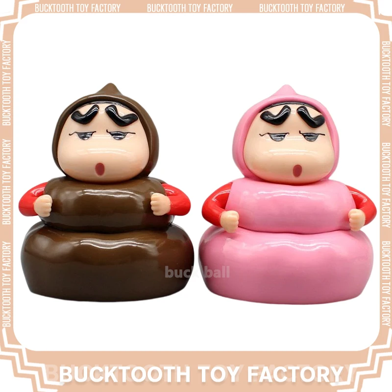 

12cm Crayon Shin-chan Anime Figure Spoof Shin-chan Funny GK Figures Statue PVC Model Desk Decora Ornament Collectible Toys Gifts