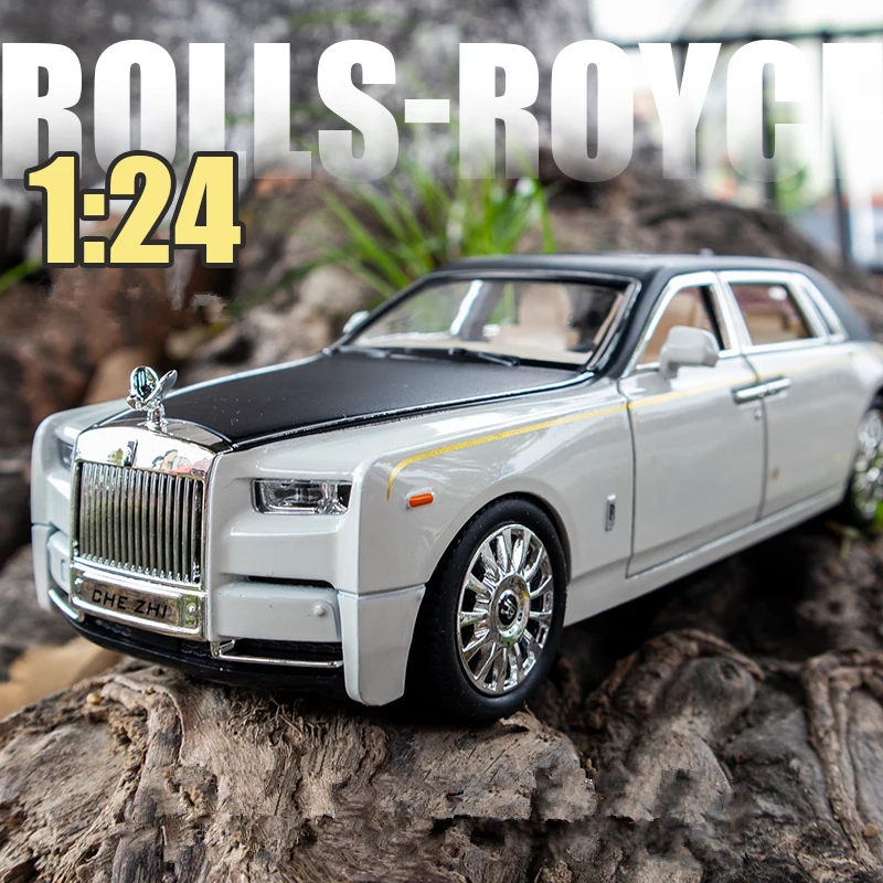 Роскошная модель автомобиля Rolls-Royce Phantom из сплава 1:24 литой металлический