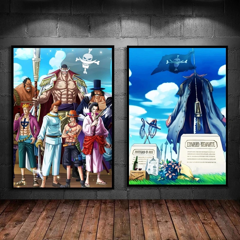 

Аниме плакаты холст картины цельный Эдвард Ньюгейт картина Ретро Современная гостиная настенное украшение детские экшн-фигурки