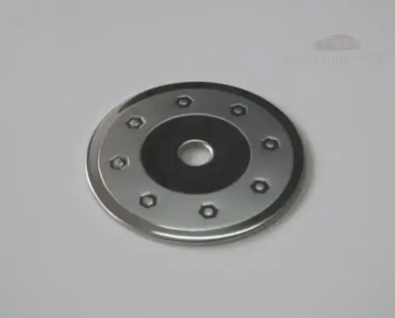 Хромированная крышка топливного газа для Peugeot 206 206CC