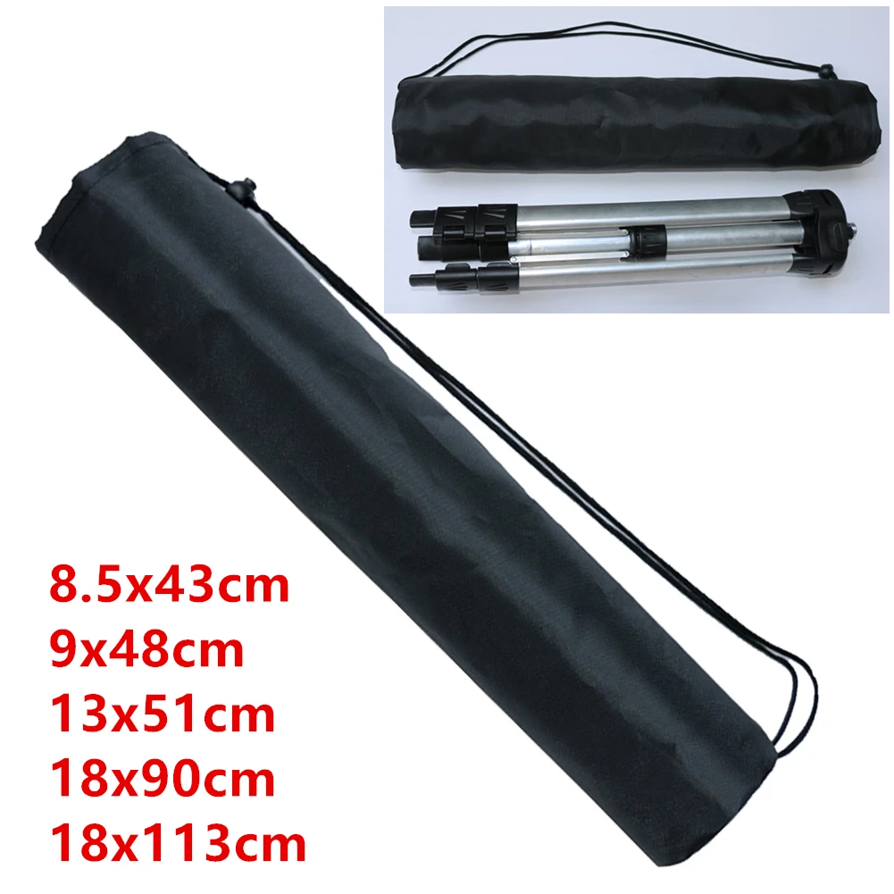 

1pc Drawstring Toting Bag Handbag 43-113cm For Carring Mic Tripod Stand Light Stand Monopod Umbrella Photographic Studio Gear