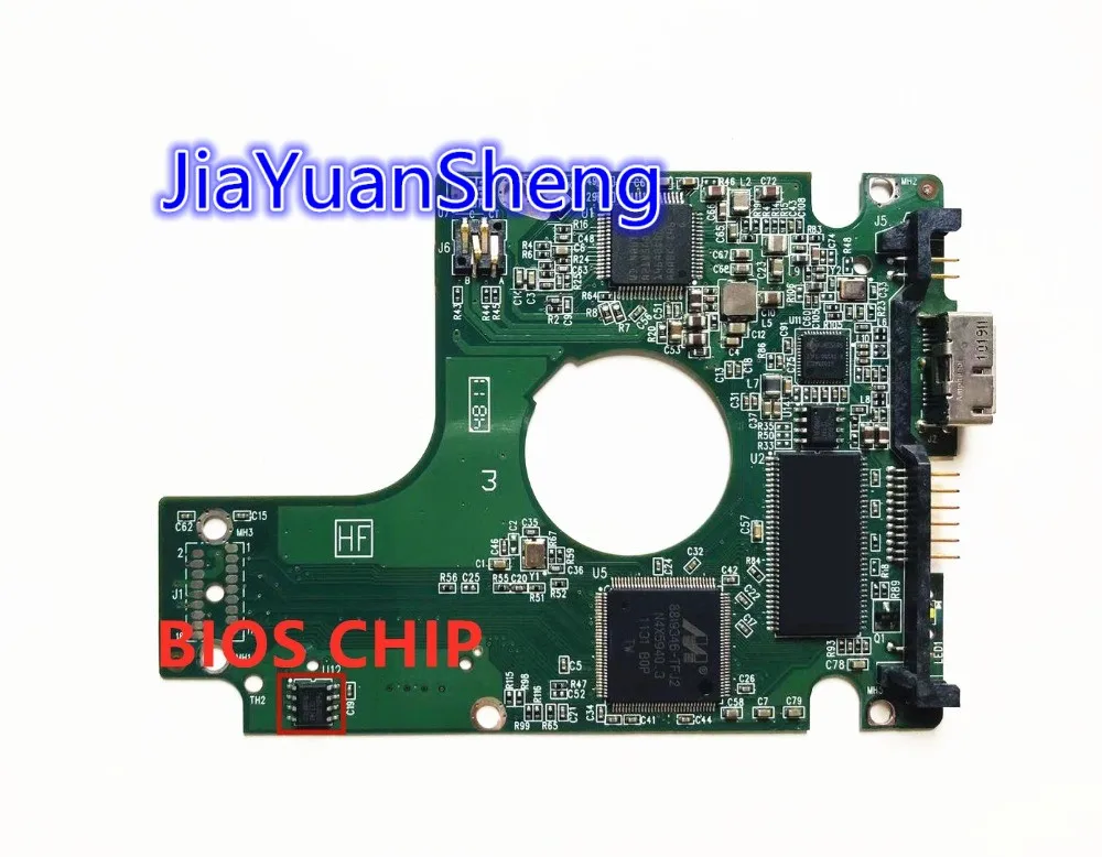 Pcb e Placa Lógica de Hdd 2060771801002 Rev a 2060-771801-002 Rev p1 2060-771801-002 Rev p1 Wd5000bmvw Wd10jmvw