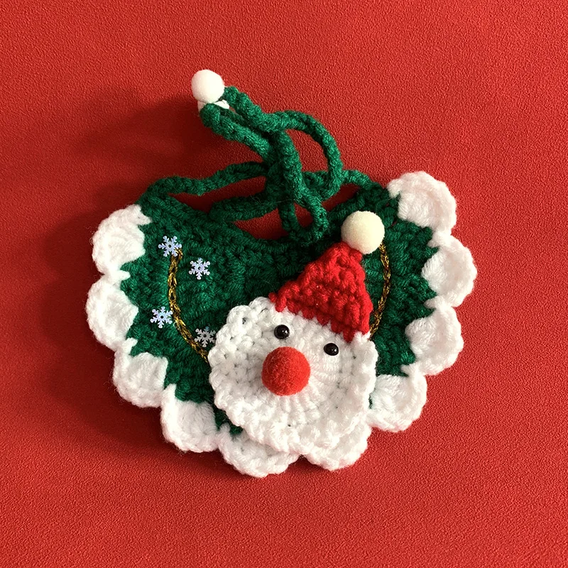 Новая вязаная рождественская шапка с милым домашним животным осенне-зимняя