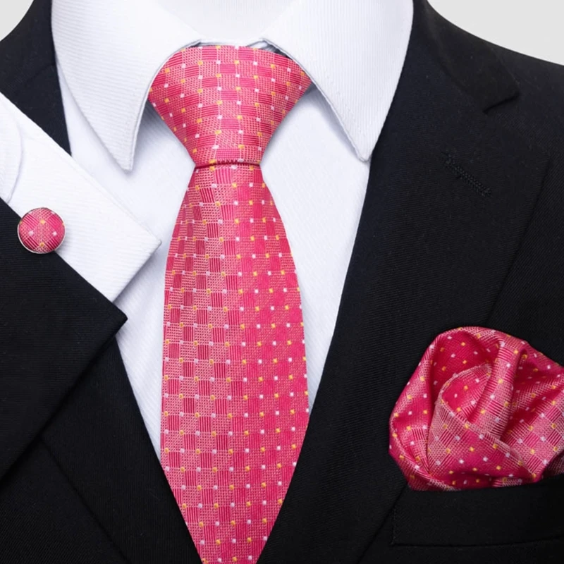 

Деловой формальный офисный наряд для встреч, галстук, комплект, мужской свадебный костюм, аксессуары, Прямая доставка