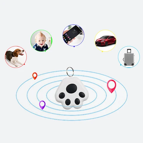 Мини кошка собака локатор слежения на батарейках багажный трекер и брелок для дома школы офиса на открытом воздухе