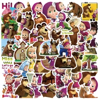 1052pcs cute cartoon bears and girls stickers for laptop water bottle luggage guitar car waterproof graffiti decals kids toy