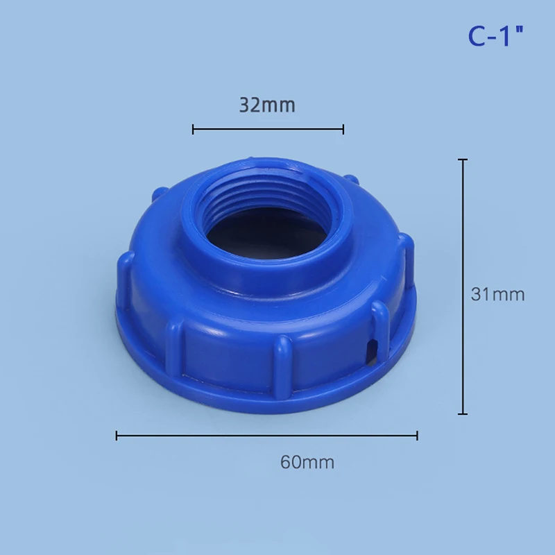 

Синий прочный адаптер для бака IBC TPXCKz