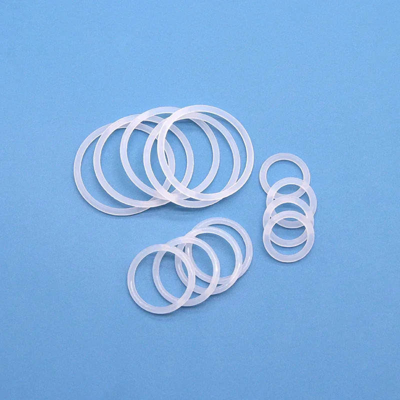 50 шт. белое уплотнительное кольцо VMQ толщина CS 1/2/3/4 мм белая водонепроницаемая