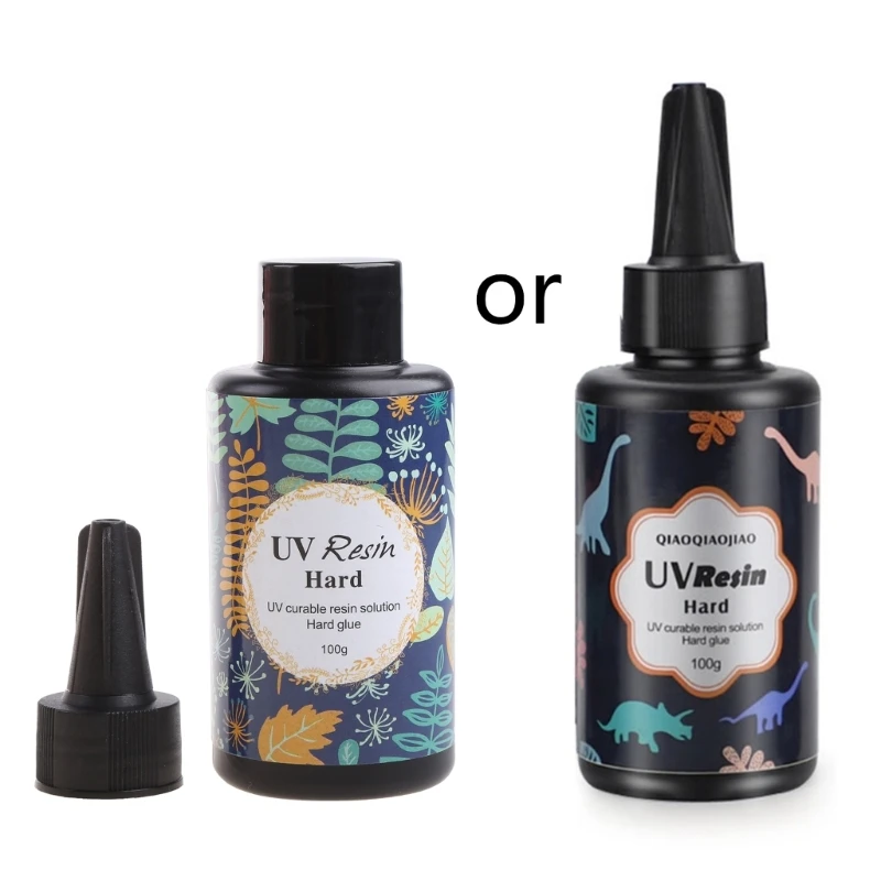 

УФ-смола, прозрачный твердый тип, быстроотверждаемая фотография для ювелирных изделий