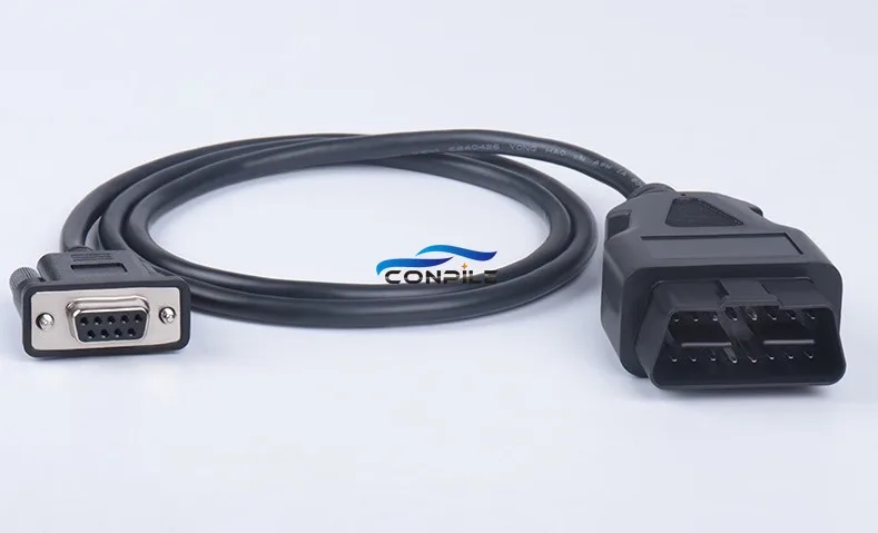 Удлинительный кабель OBDII OBD2 с 16 контактами на DB9 RS232 от OBD до |