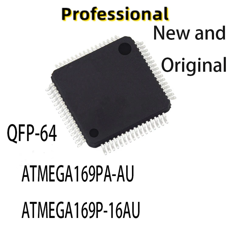 

10PCS New and Original ATMEGA169PA AU ATMEGA169P 16AU QFP-64 ATMEGA169PA-AU ATMEGA169P-16AU