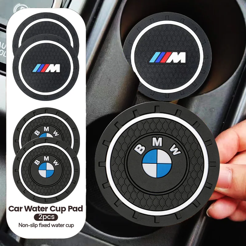 2 шт. подставка под водную чашку для BMW M E90 E92 E93 F20 F21 F30 F31 F32 F33 F34 F15 F10 F01 X5 E36