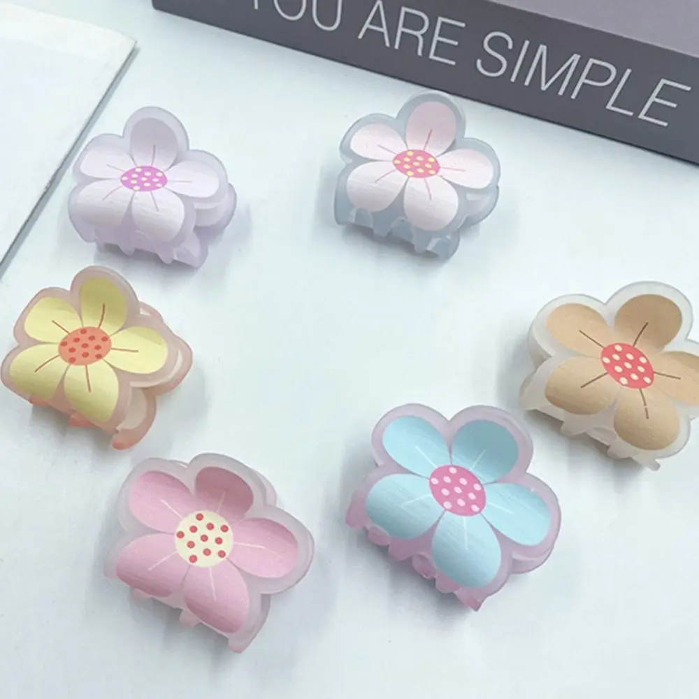 

Ponytail Holder Daisy Fashion Headdress Girls Hairpin Women Shark Clip Flower Hair Claw Hair Crab Clip Korean Hair Clip