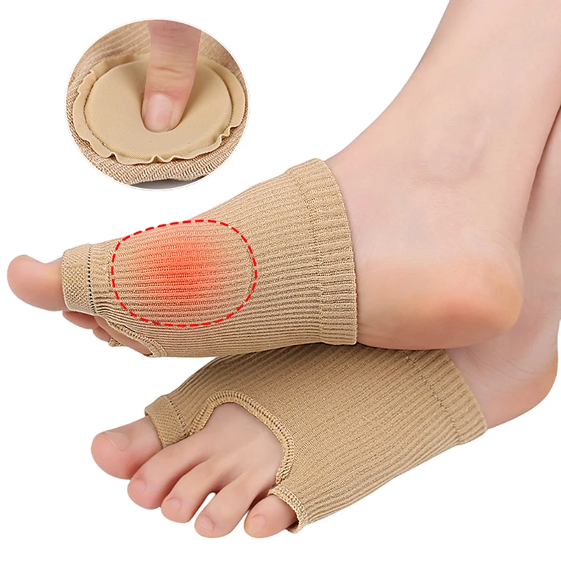 

1Pair Toe Separator Hallux Valgus Bunion Corrector Orthotics Feet Bone Thumb Adjuster Correction Pedicure Sock Straightener