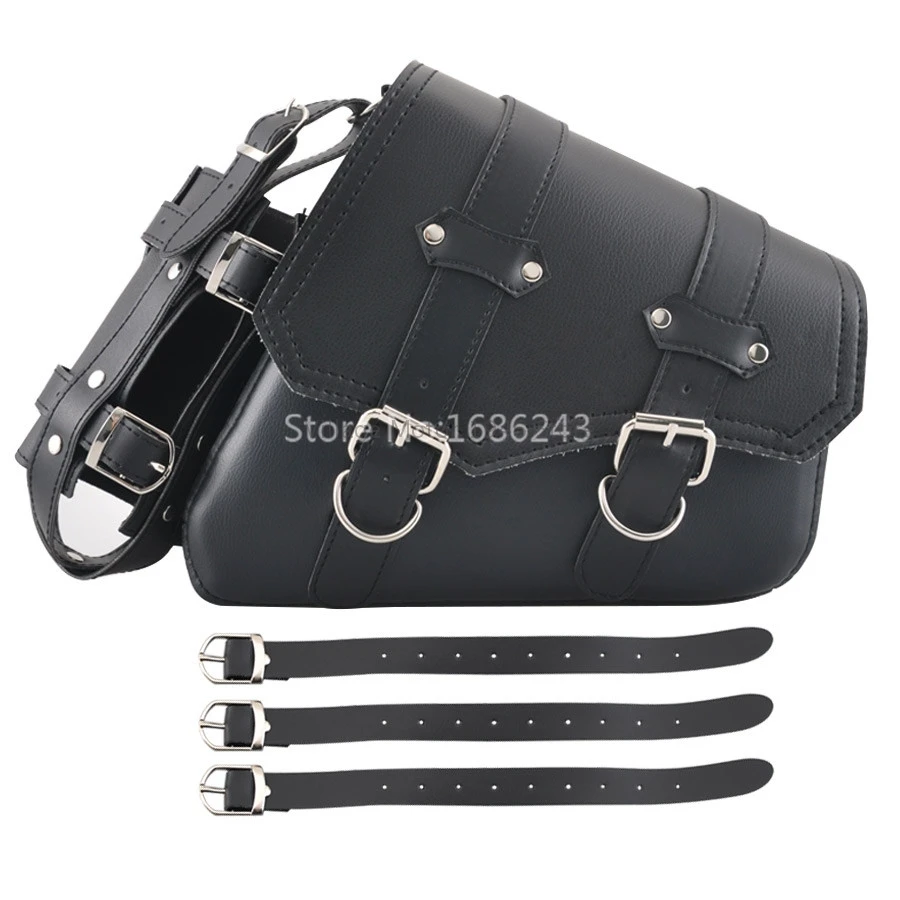 Мотоциклетная сумка кожаные сумки боковой пакет прочный водонепроницаемый для