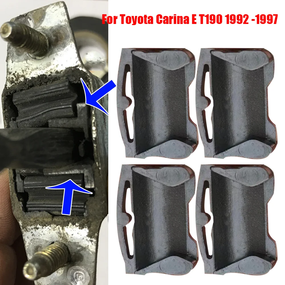 

4 шт. для Toyota Carina E T190 1992 1993 1994 1995 1996 1997 ремешок для проверки автомобильной двери комплект для ремонта стопор демпфирующий зажим для 2 дверей