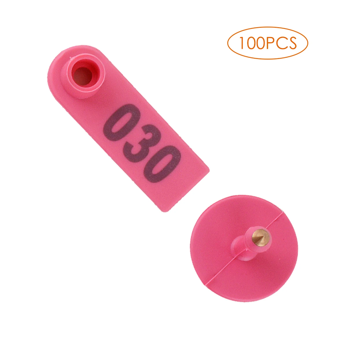 

1-100 цифры для домашнего скота, бирки для животных, для коровы, крупного рогатого скота, упаковка из 100