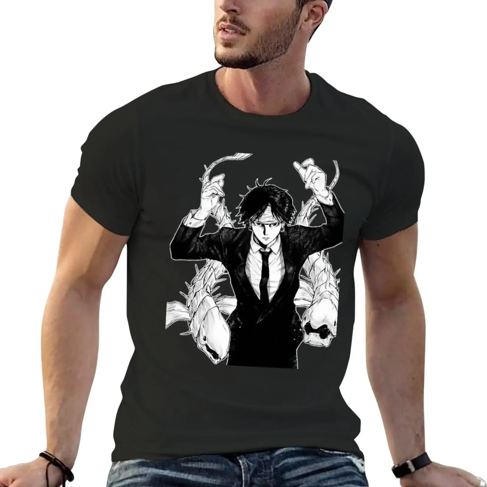 Новая футболка G hindi ryodan эстетичная одежда большого размера черные футболки