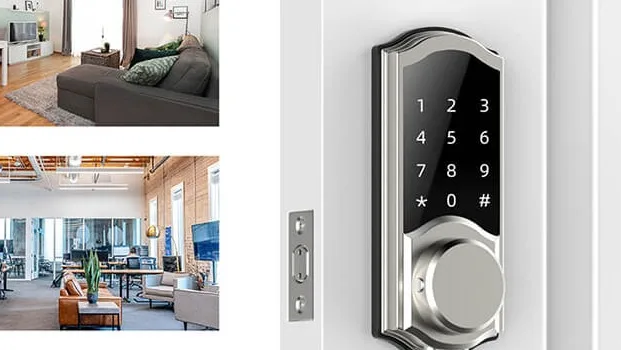 

HFSecurity Wireless Smart Fingerprint Digital Password Door Lock BP03
