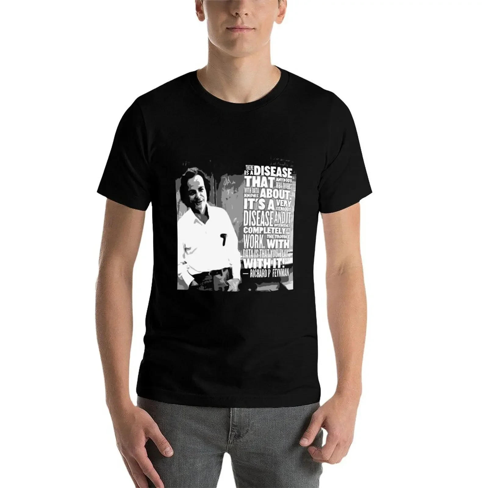 Футболка RICHARD FEYNMAN QUOTE для мальчика футболки с рисунком рэпера быстросохнущие