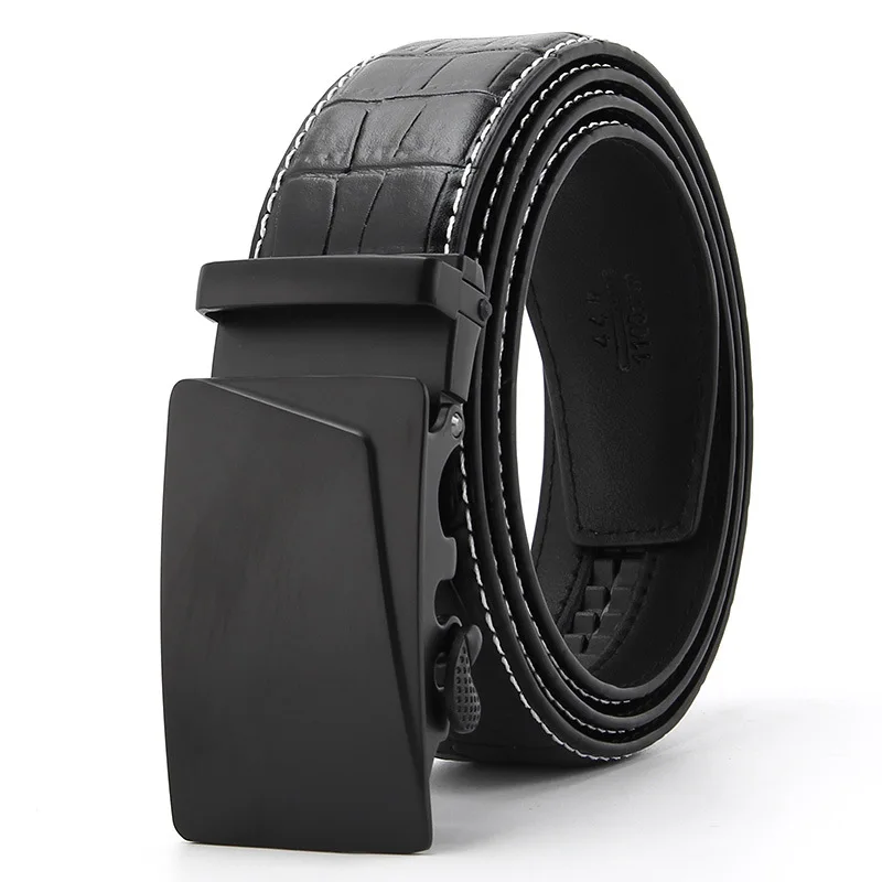 New Belts Men's Automatic Buckle Business and Leisure Belts for Men