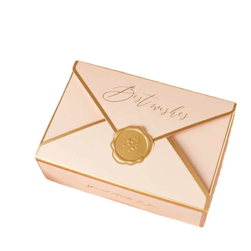 

Gift Box Packaging Envelope Shape Wedding Gift Warp Candy Box DIY Favors Birthday Party Christmas Jewelry Decoration