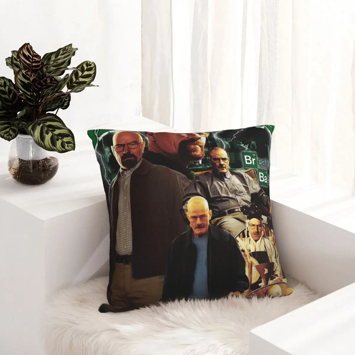 Винтажная Мягкая Наволочка для подушки 40 х40 см