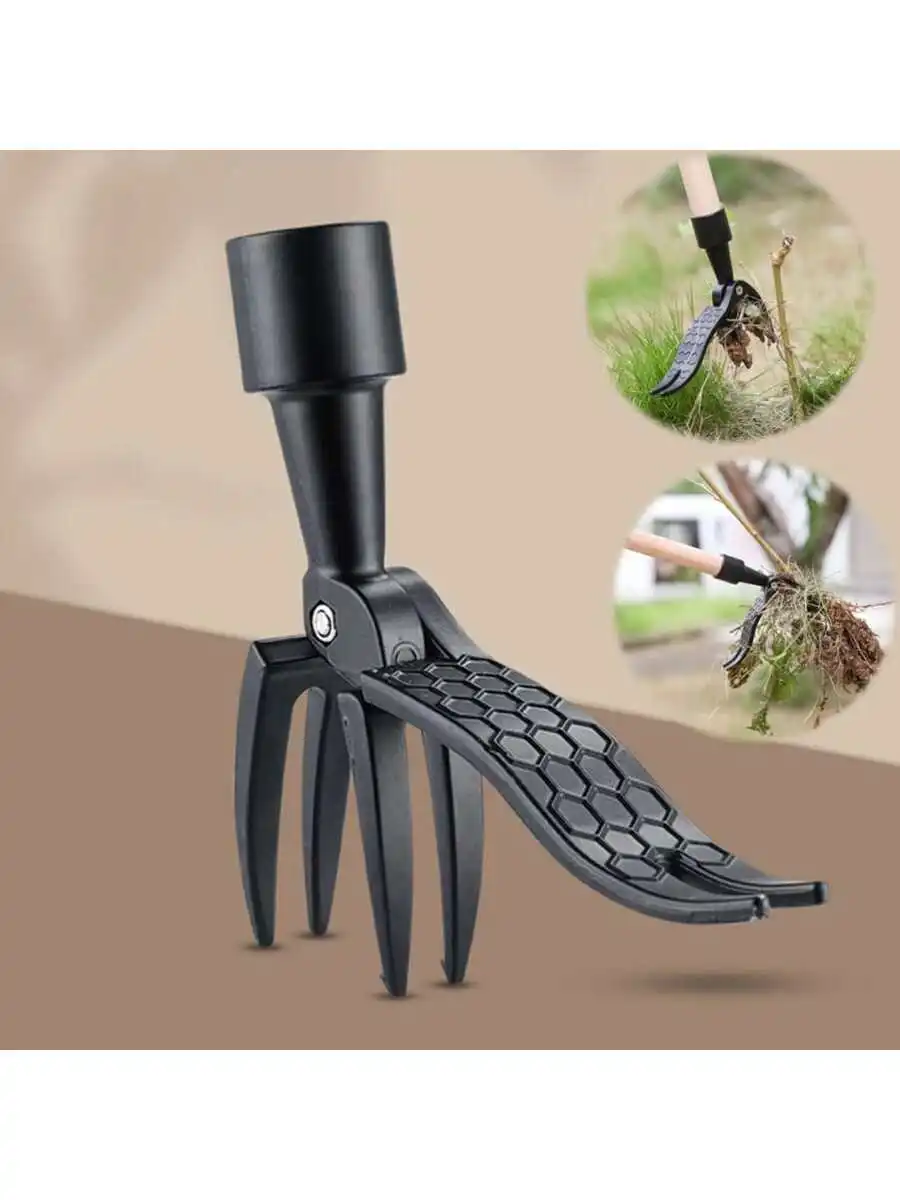 Стоячий съемник для прополки металлическая головка удаления сорняков ручная