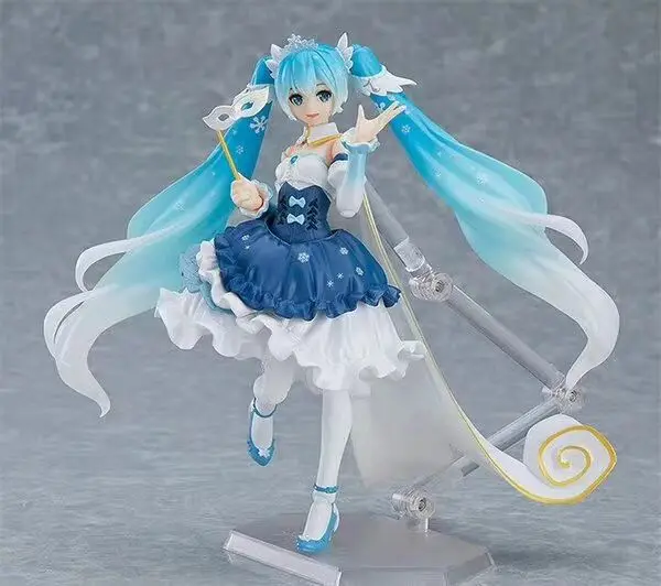 Фигурка Аниме Figma EX-054 Snow Miku 2019 фигурка модели игрушек |