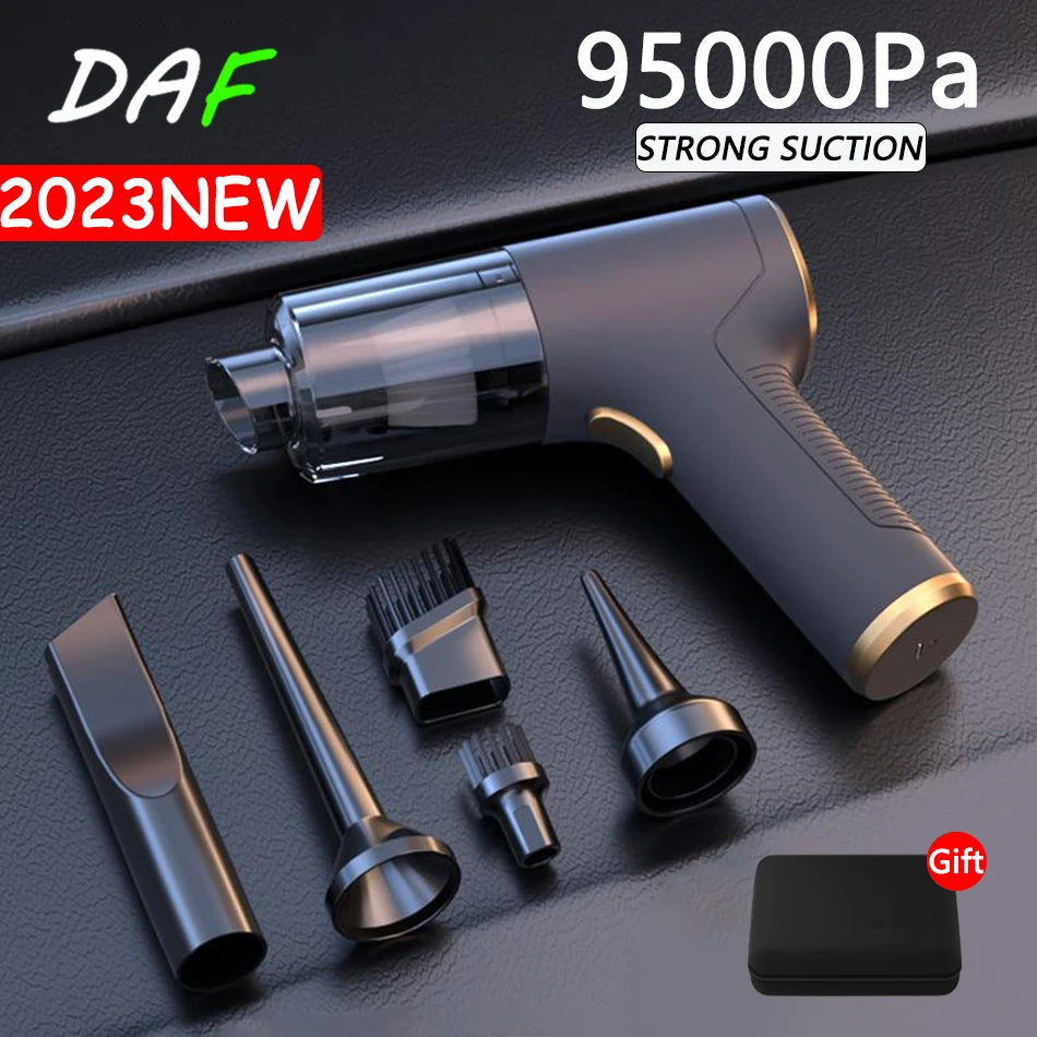 

Беспроводной портативный мини-пылесос для автомобиля, 95000 Па