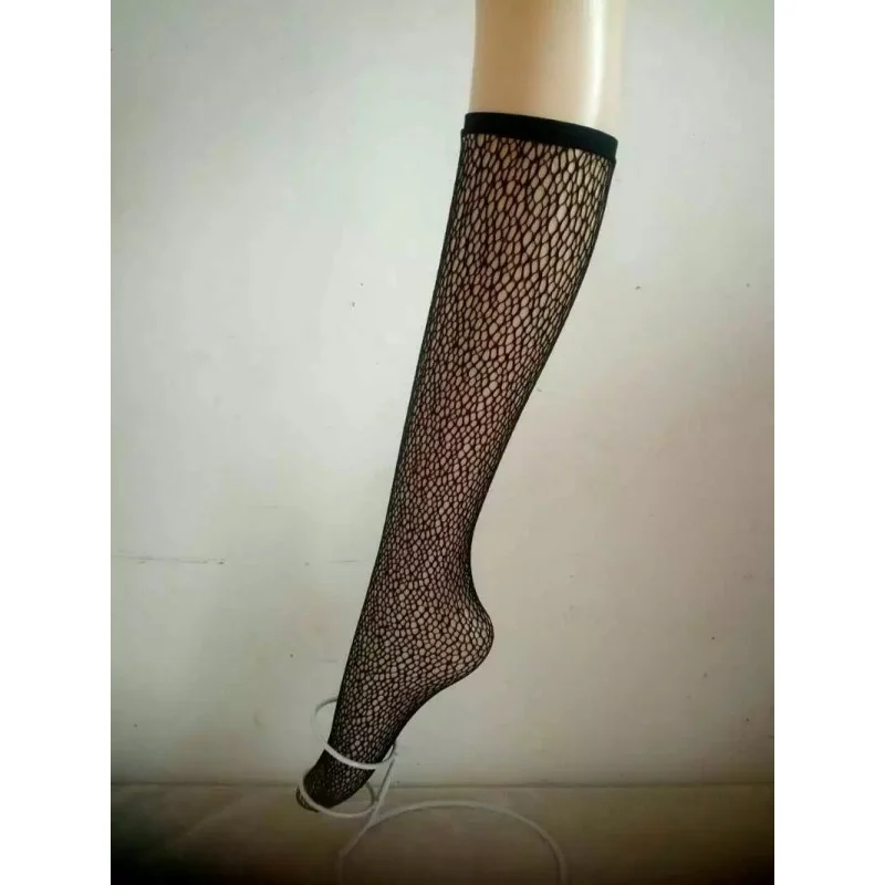 Fishnet Mesh Tube Socks High Tube Independent Installation Hollow Media Net Large Net Fine Mesh Wholesale.