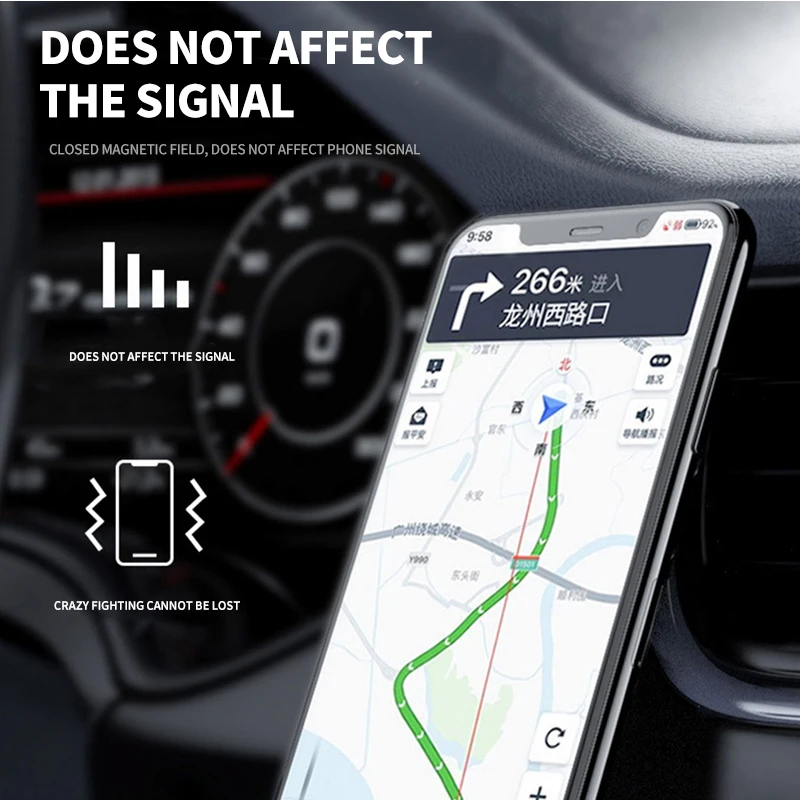 Круглый магнитный держатель мобильного телефона для Honda Civic Fit Jazz Accord CRV HRV City Odyssey