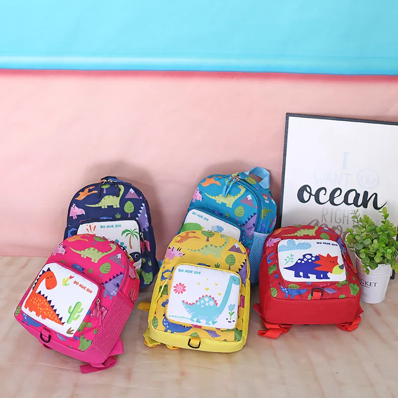 Lovely Dinosaur Anime Children Small School Bags Kawaii Girls Boys Cartoon Backpacks In Kindergarten Baby Toddler Bag Gift