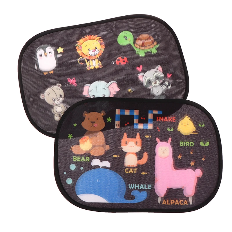 

2 шт. автомобильный солнцезащитный козырек боковое окно мультяшное окно для детей взрослых солнцезащитный козырек