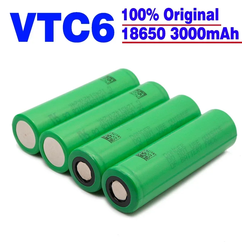 

New Original 18650 Battery Sony VTC6 3.7 V 3000 MAH for Toys, Tools, Flashlights, and Other Devices