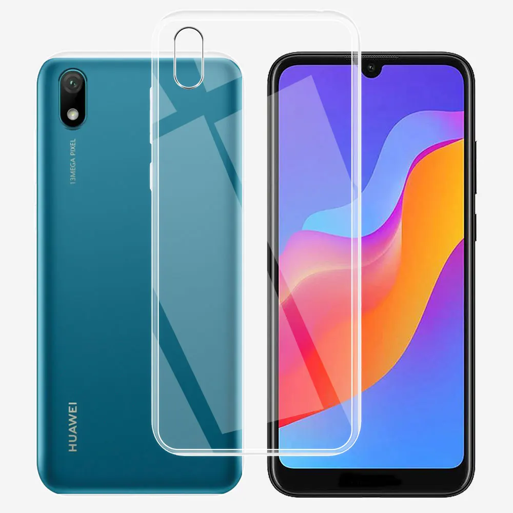 Чехол для Huawei Honor 8S 2020 прозрачный силиконовый мягкий чехол из ТПУ телефона Prime