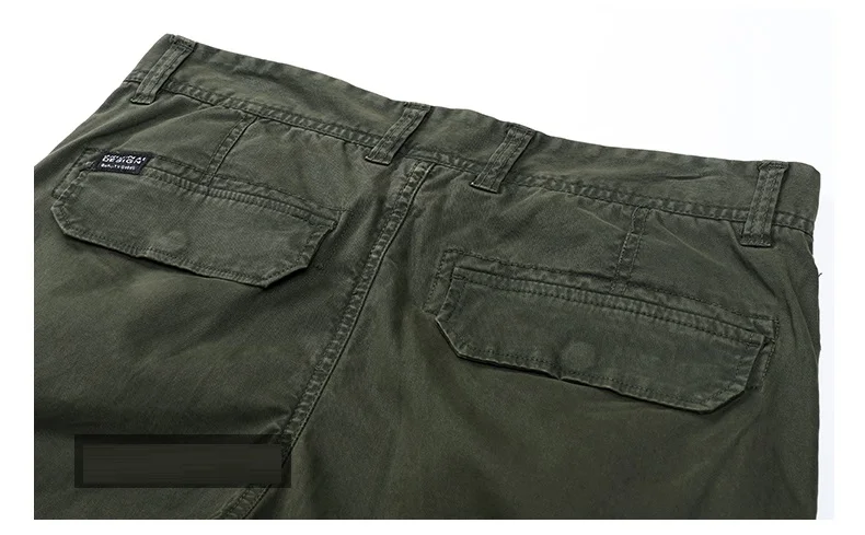 Брюки-карго мужские тактические хлопок много карманов длинные штаны для бега