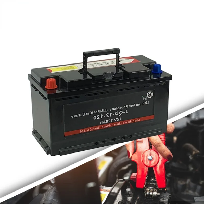 

Литий-ионный аккумулятор для автомобиля, литиевая батарея 120 Ач 12 В LiFePO4