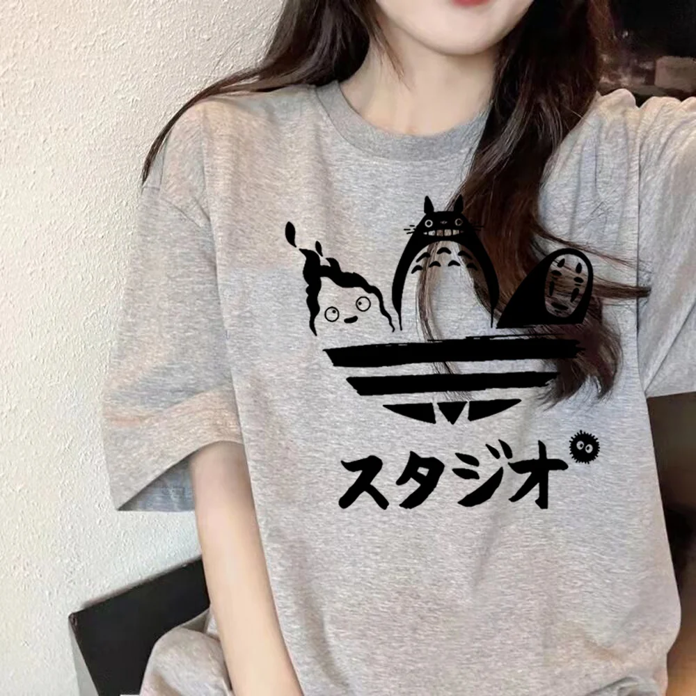 

japanese anime top women Japanese harajuku comic Tee girl y2k funny Japanese clothes