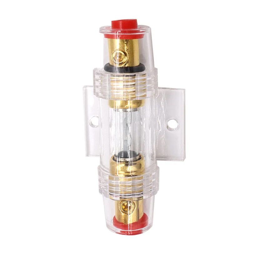 

30A/40A/60A/80A/100A 8/10 12-48V Gauge AWG in-Line AGU Fuse Holder