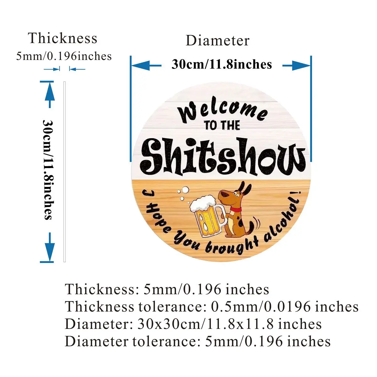 Добро пожаловать в shitshow я надеюсь что вы пьете алкоголь 30 см круговой зубной