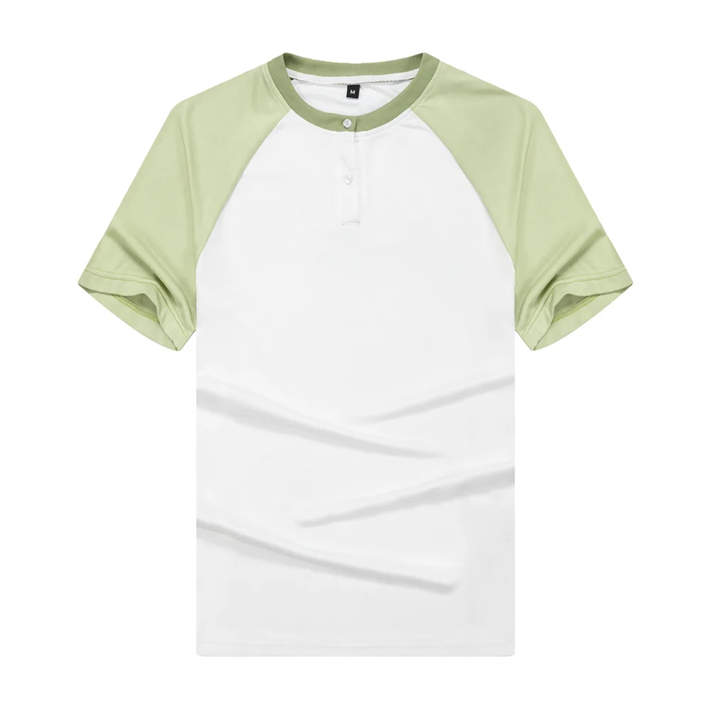 

Футболка мужская с коротким рукавом, уличная одежда, повседневная спортивная рубашка в стиле пэчворк, с круглым вырезом, лето 2022